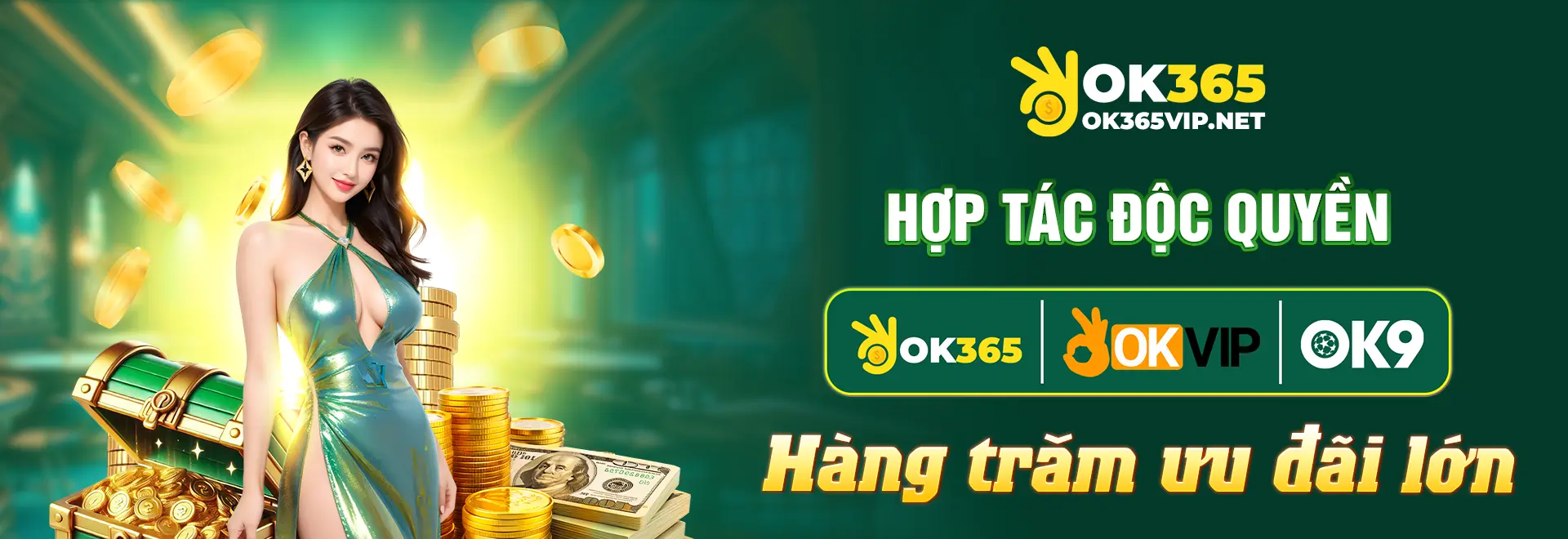 Hợp tác ok9 với Ok365 hấp dẫn